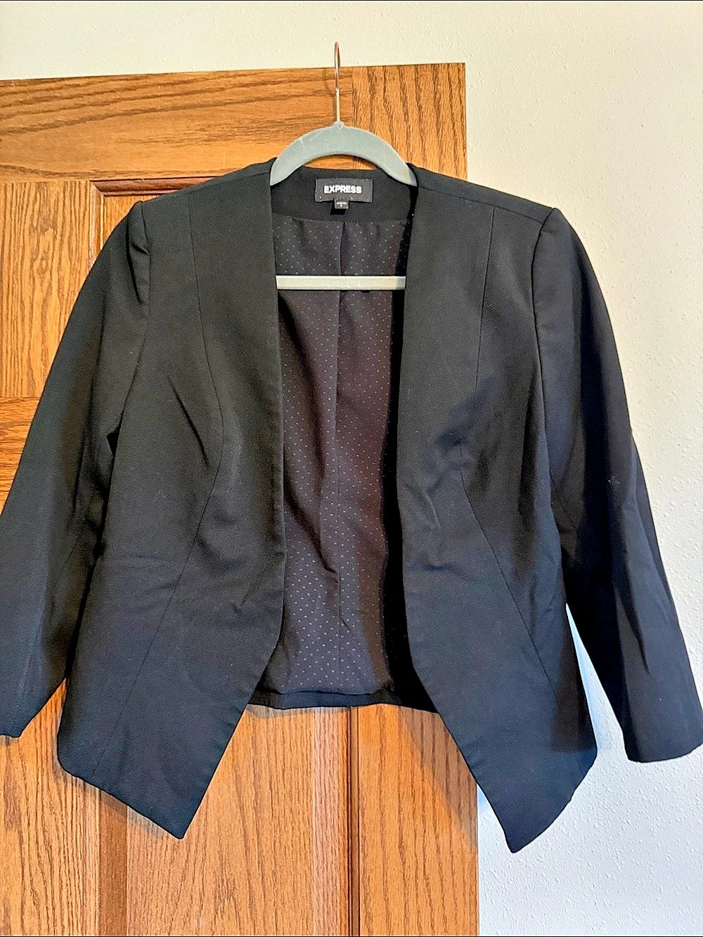 Express Women's Blazer Black Size 6 Like New
